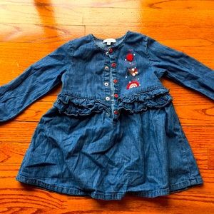 Girls dresses (18 to 24 mo.) ( 1 Catimini & 3 Janie & Jack dresses)
